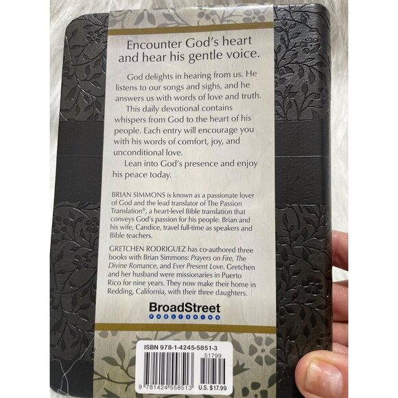 365 Daily Devotions Journal "I Hear His Whisper" By BroadStreet - Picture 4 of 4